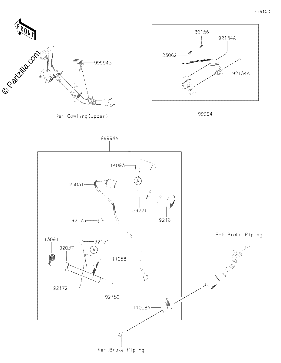 Diagrama de ACCESSORY HELMET LOCK AND USB