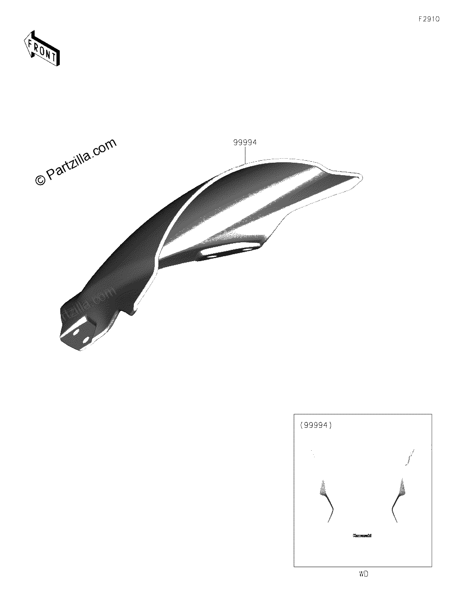 Diagrama de ACCESSORY WINDSHIELD