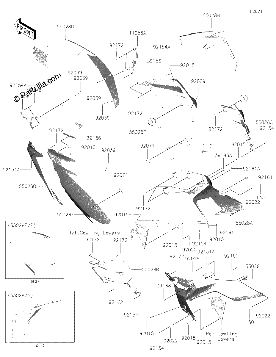 Diagrama de COWLING CENTER