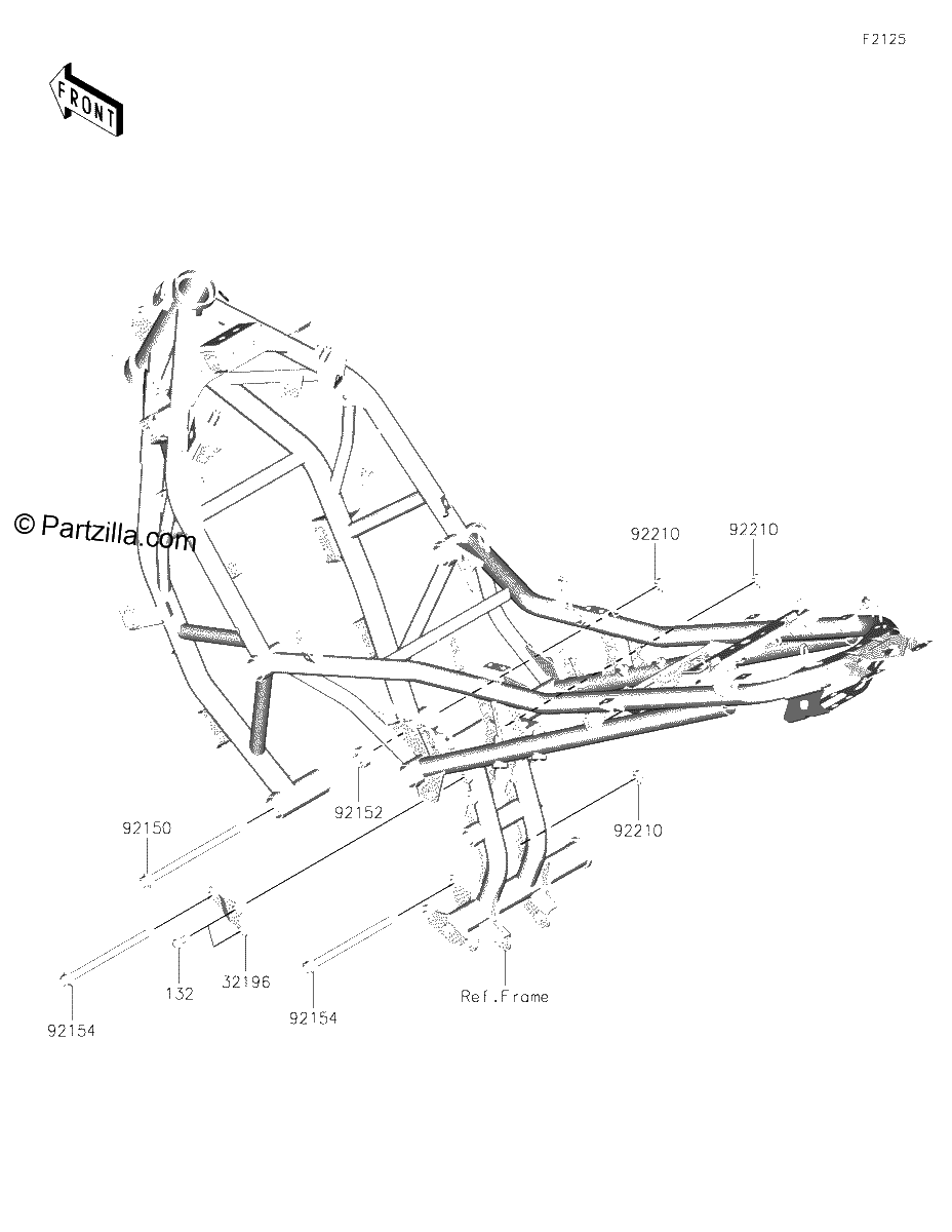 Diagrama de ELECTRIC MOTOR MOUNT