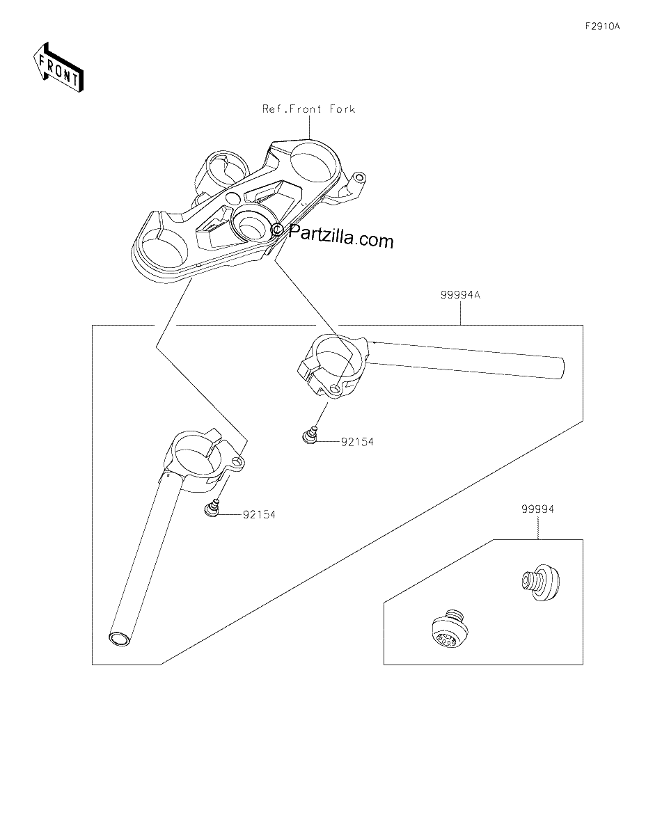 Diagrama de ACCESSORY HANDLE