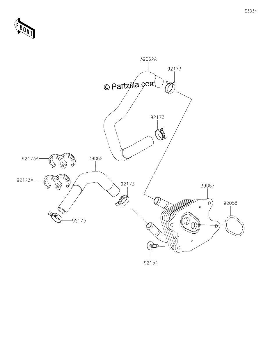 Diagrama de OIL COOLER
