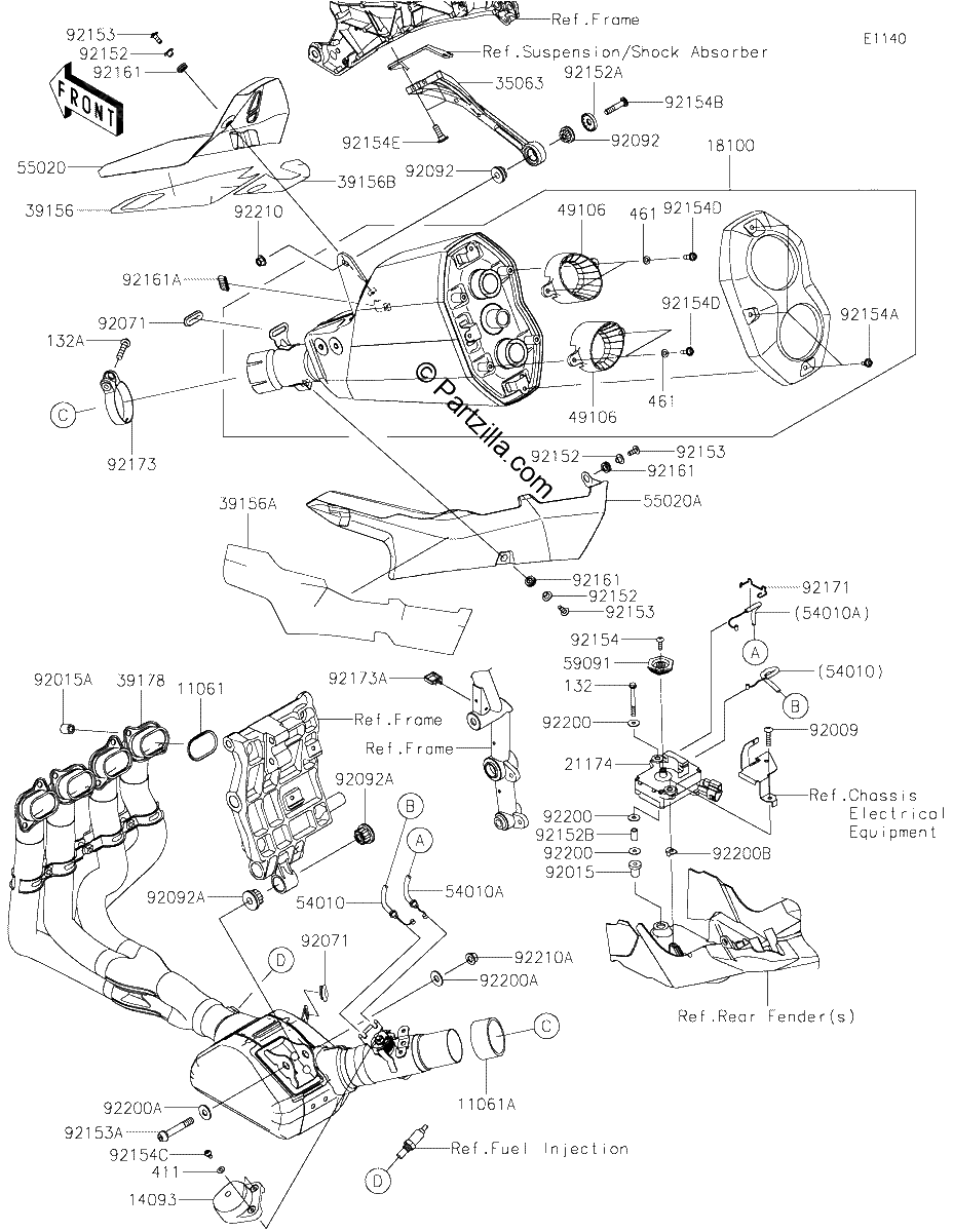 Diagrama de MUFFLER S