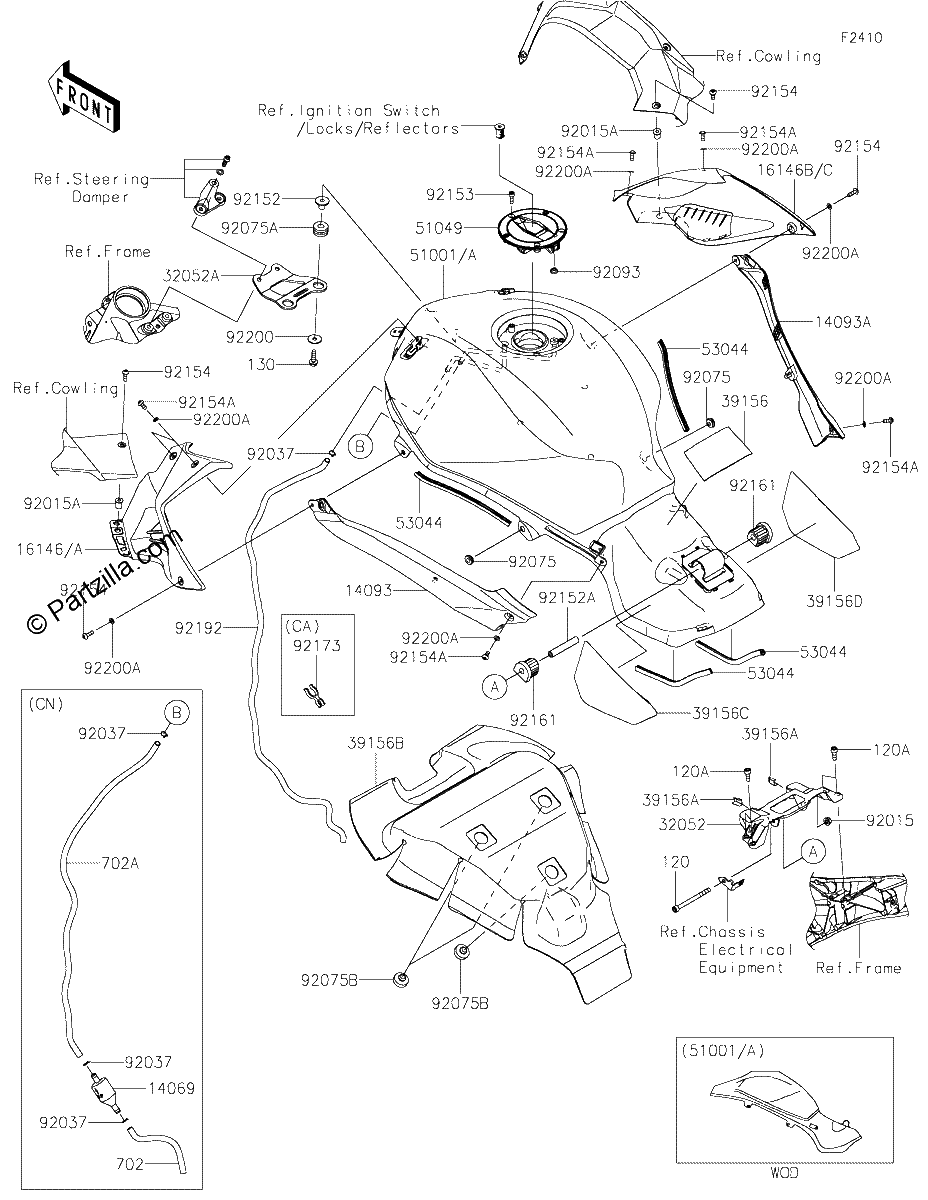 Diagrama de FUEL TANK