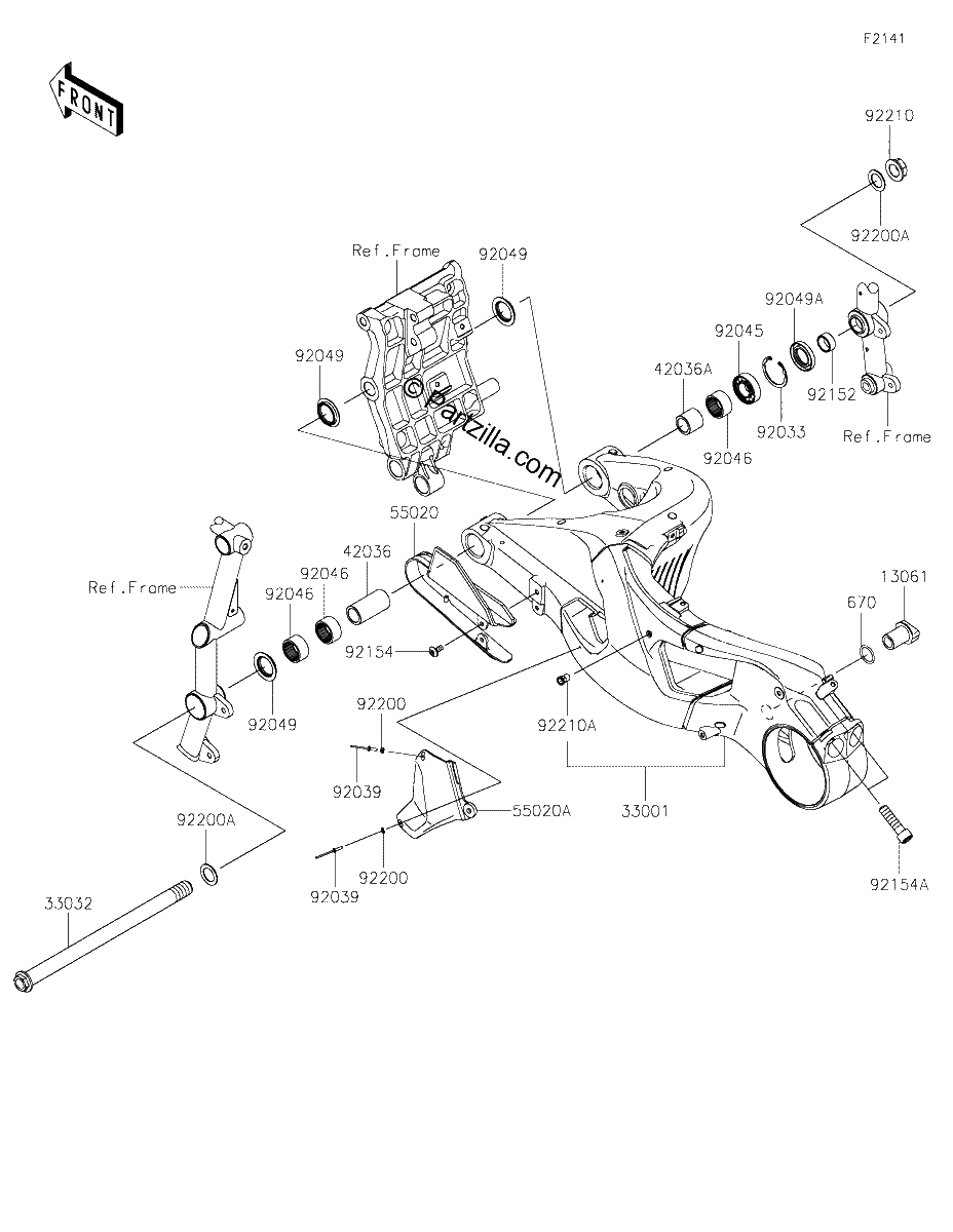 Diagrama de SWINGARM