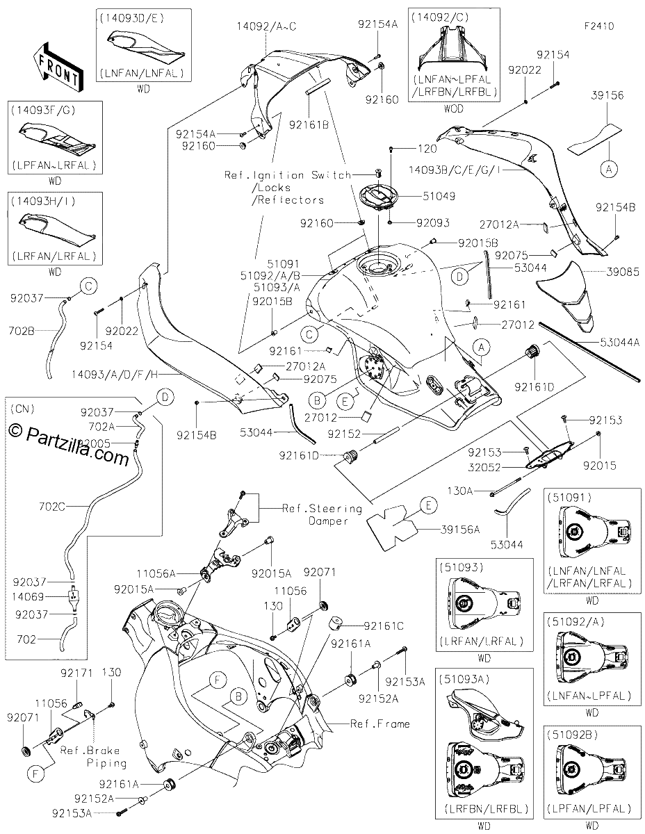 Diagrama de FUEL TANK