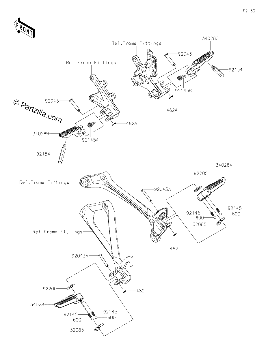 Diagrama de FOOTRESTS