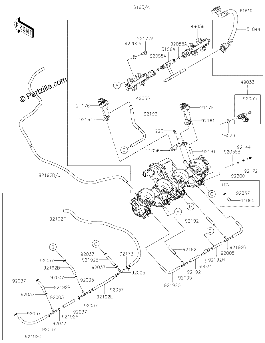 Diagrama de THROTTLE