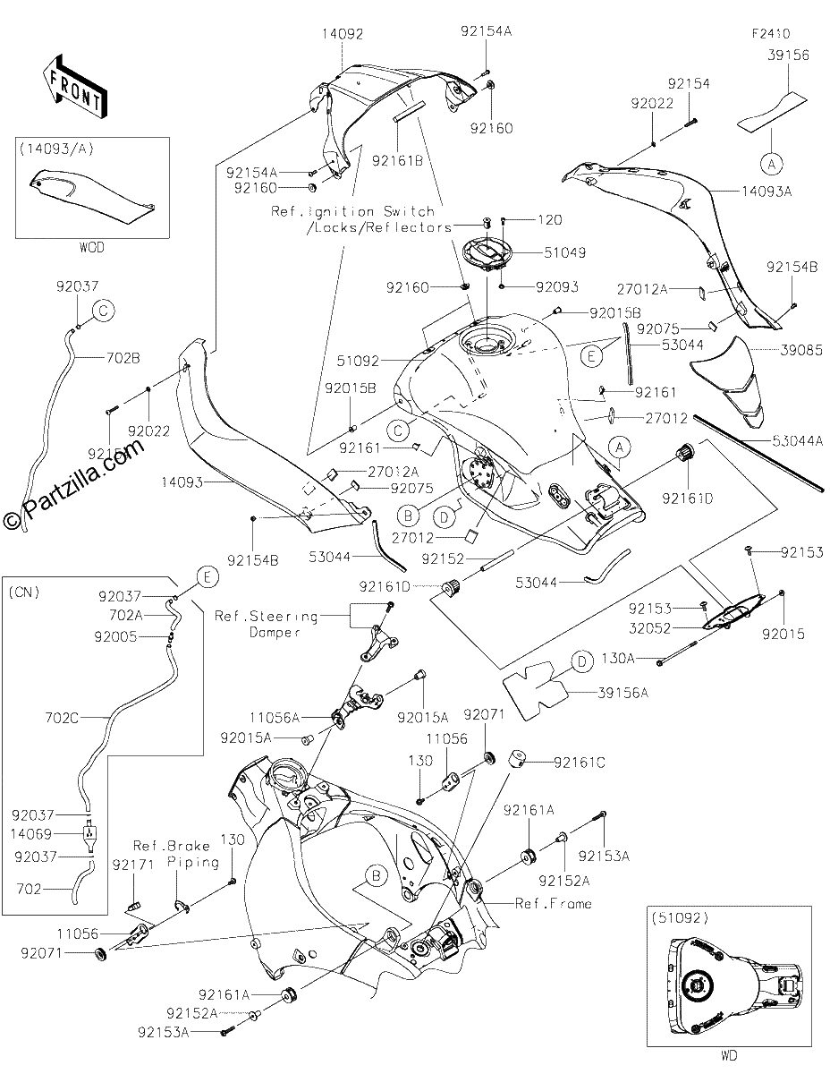 Diagrama de FUEL TANK