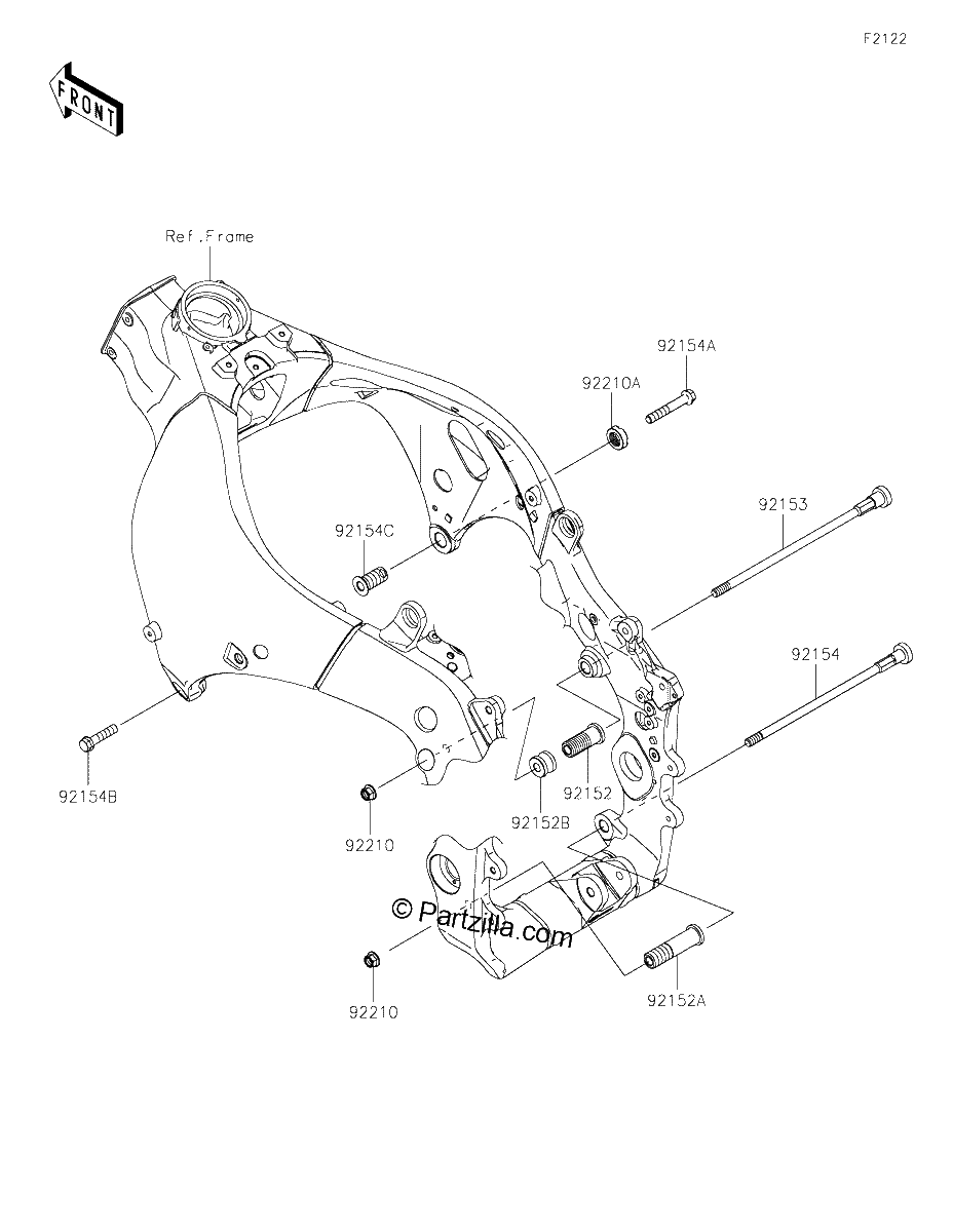 Diagrama de ENGINE MOUNT