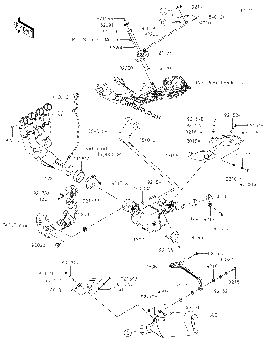 Diagrama de MUFFLER S