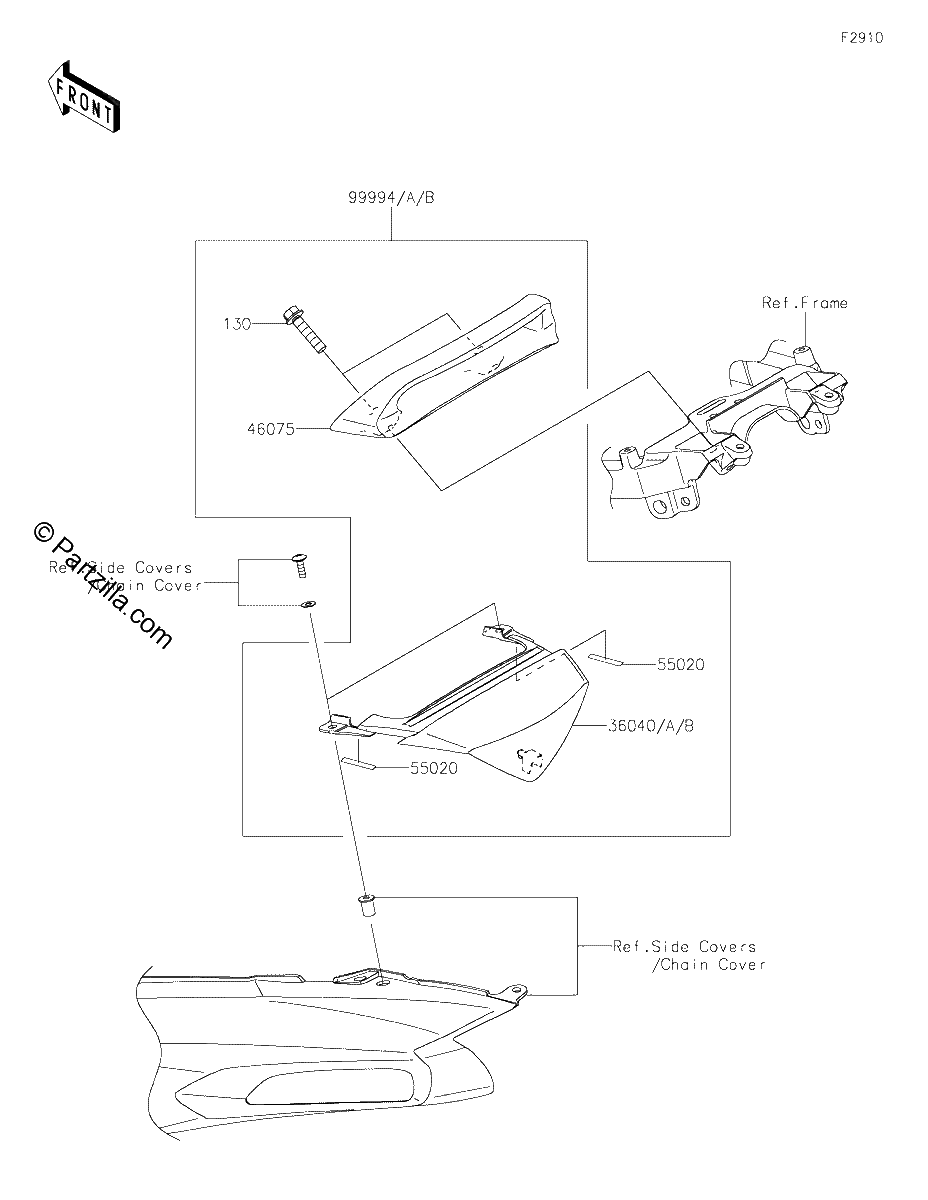 Diagrama de ACCESSORY TAIL GRIP