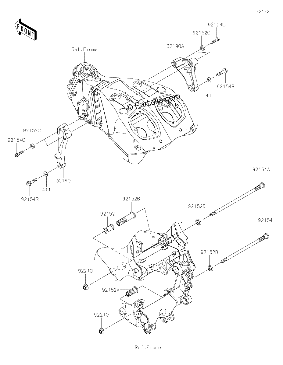 Diagrama de ENGINE MOUNT