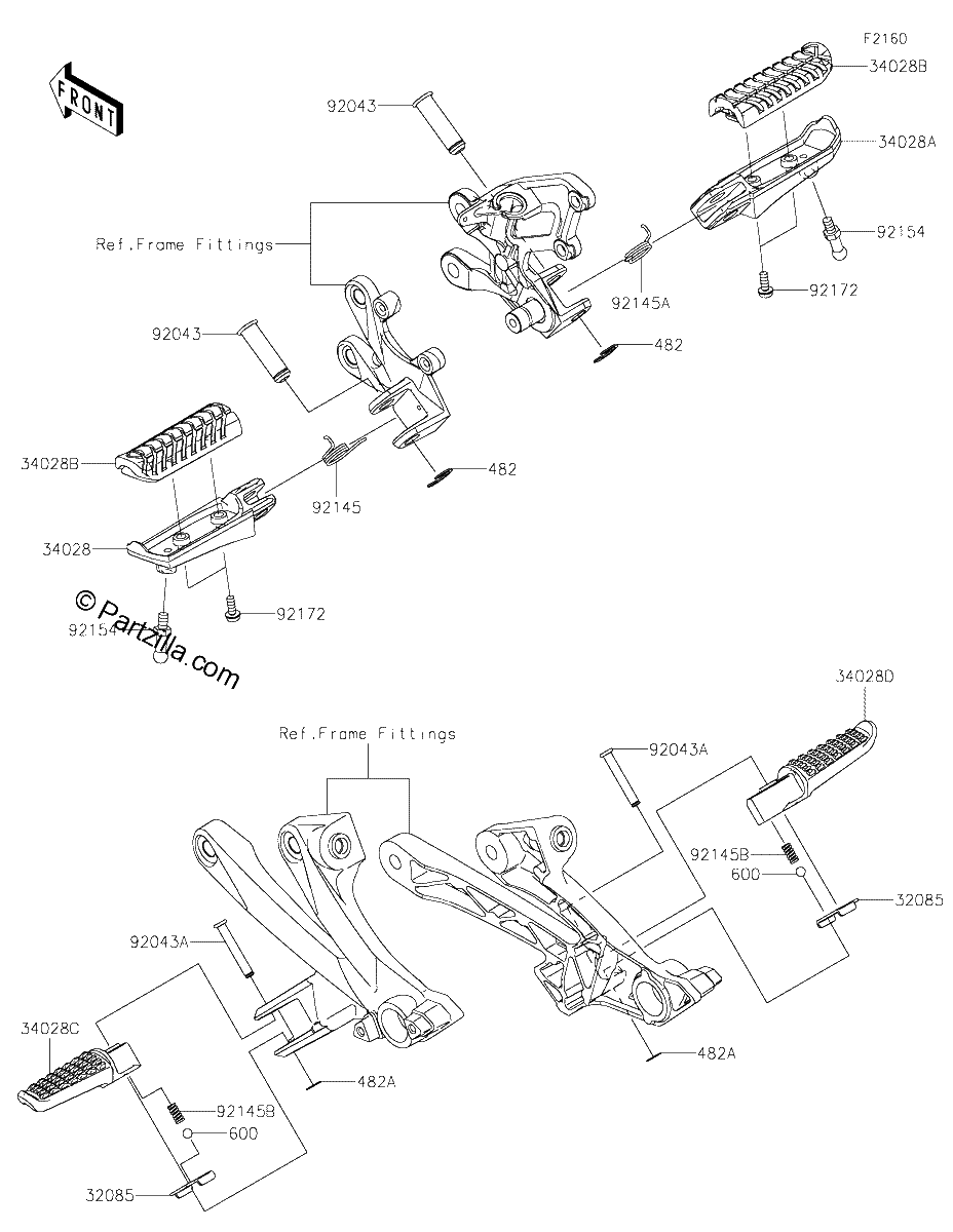 Diagrama de FOOTRESTS