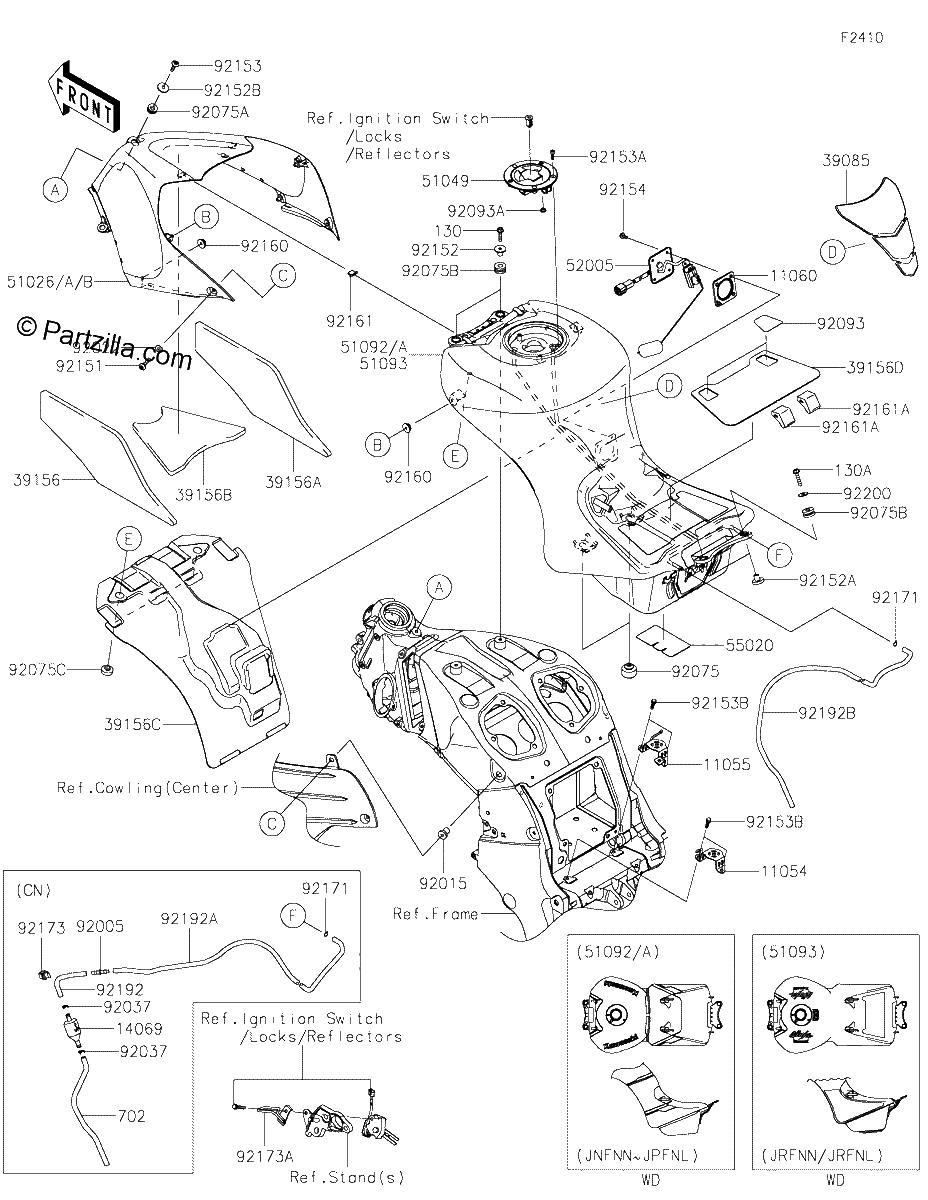 Diagrama de FUEL TANK