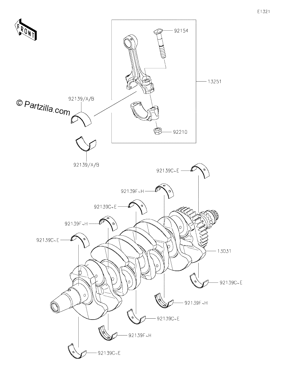 Diagrama de CRANKSHAFT