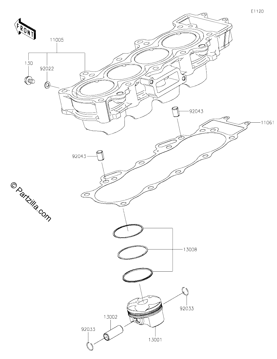 Diagrama de CYLINDER PISTON S
