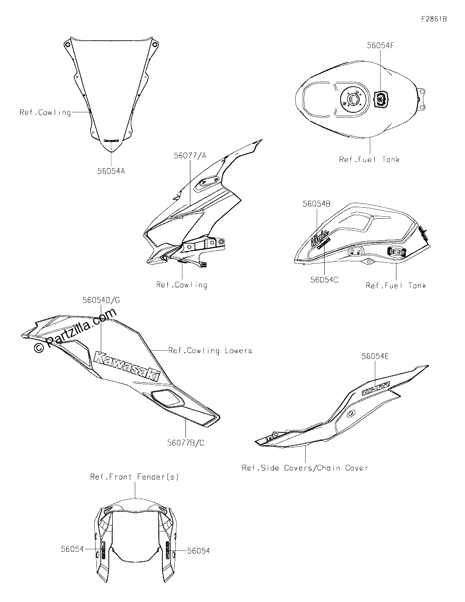Diagrama de DECALS SRFAN SRFAL
