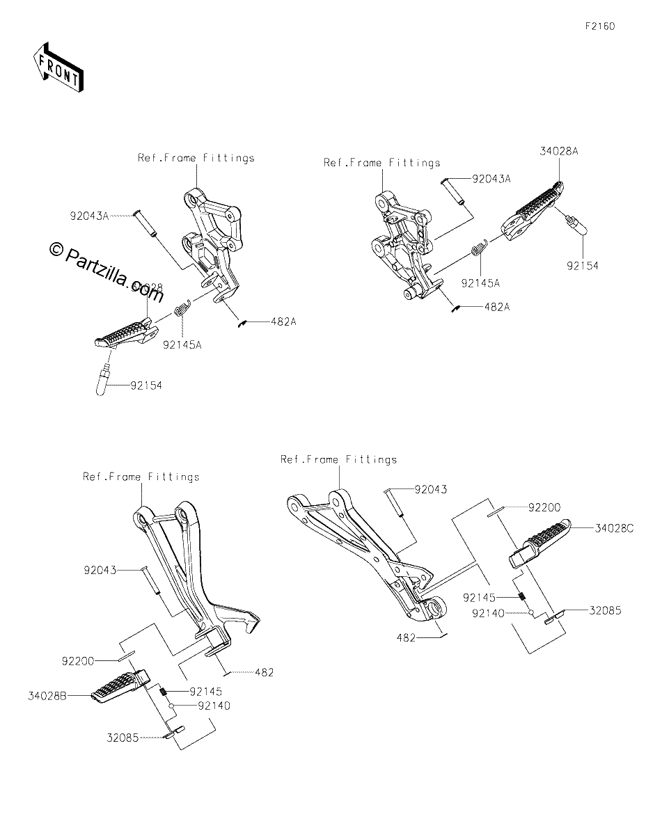Diagrama de FOOTRESTS