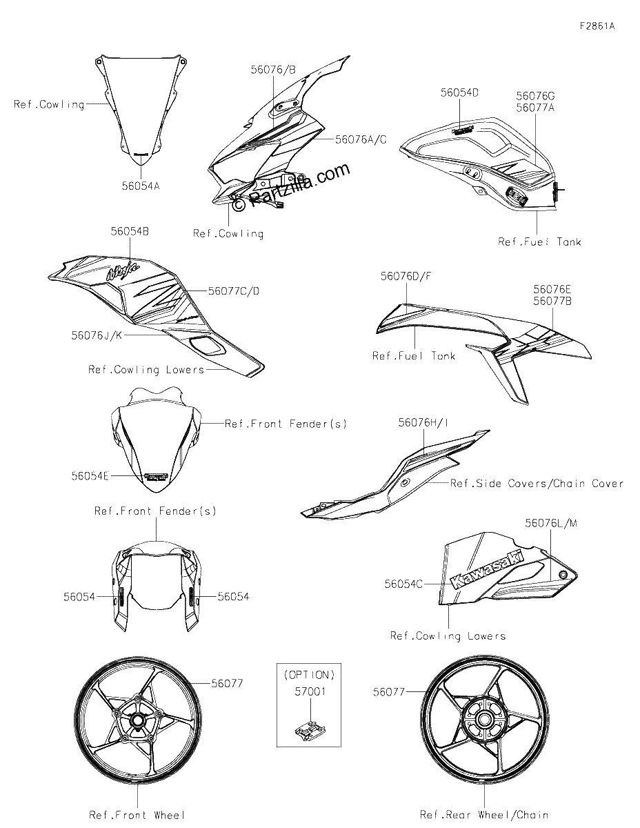 Diagrama de DECALS SRFNN SRFNL