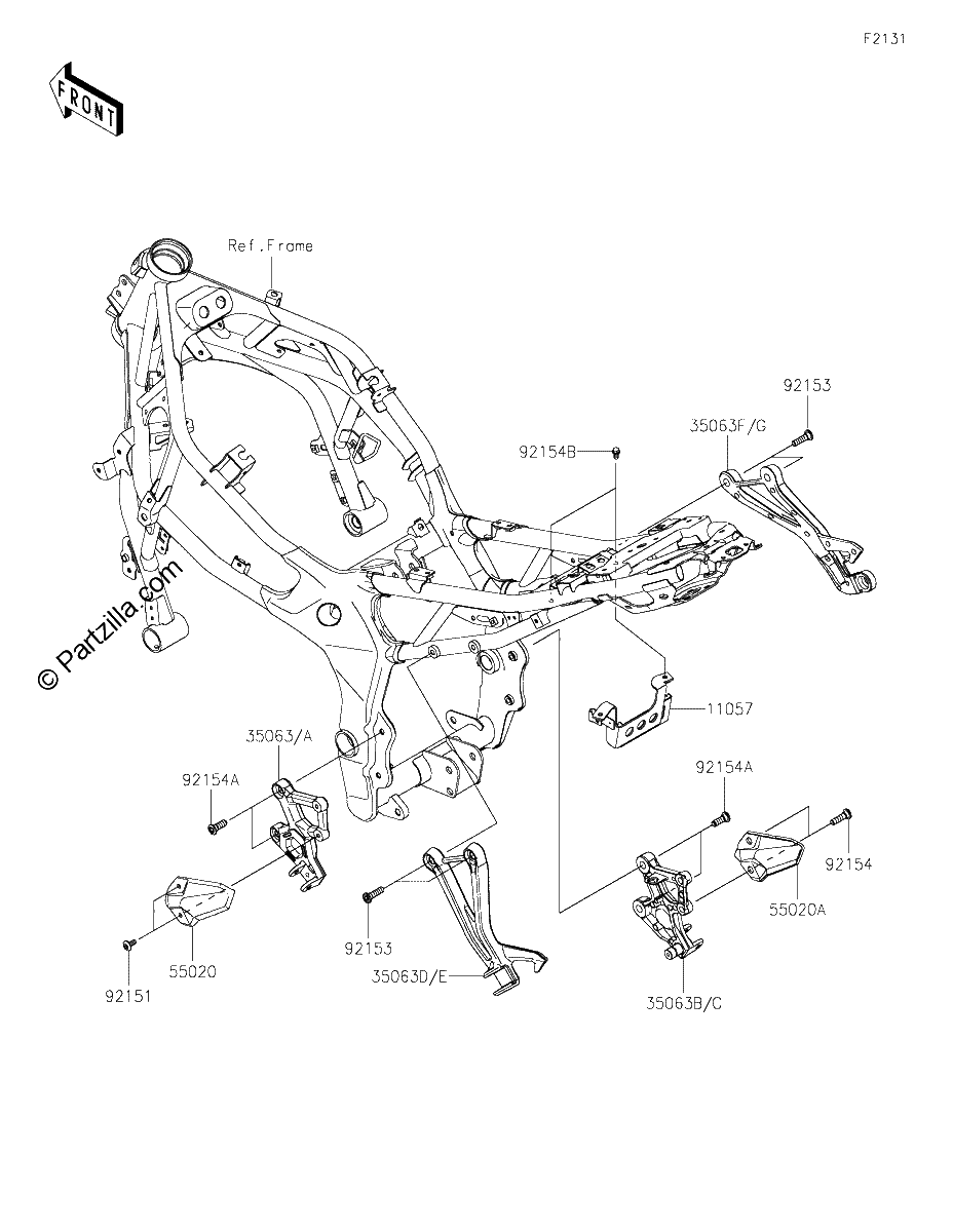 Diagrama de FRAME FITTINGS