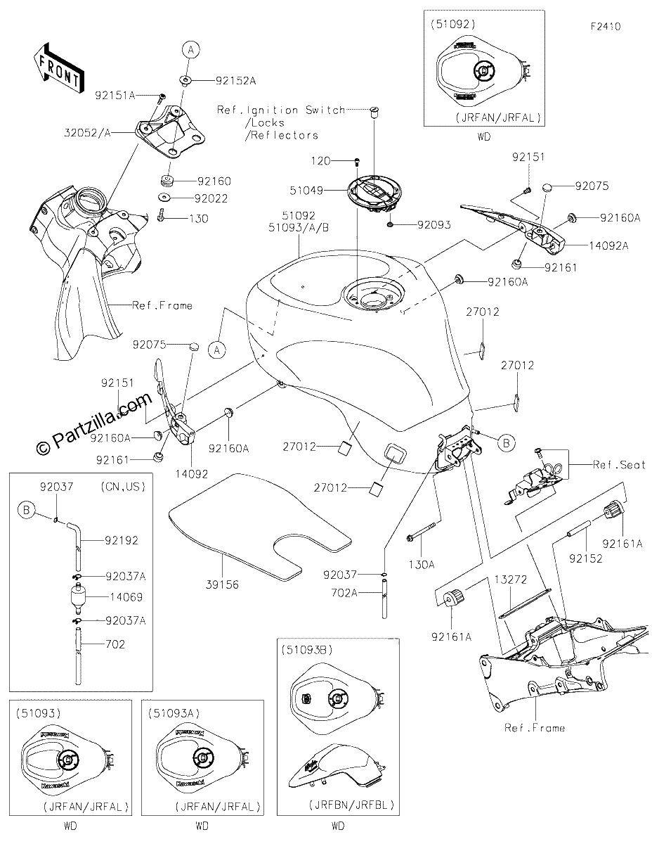 Diagrama de FUEL TANK