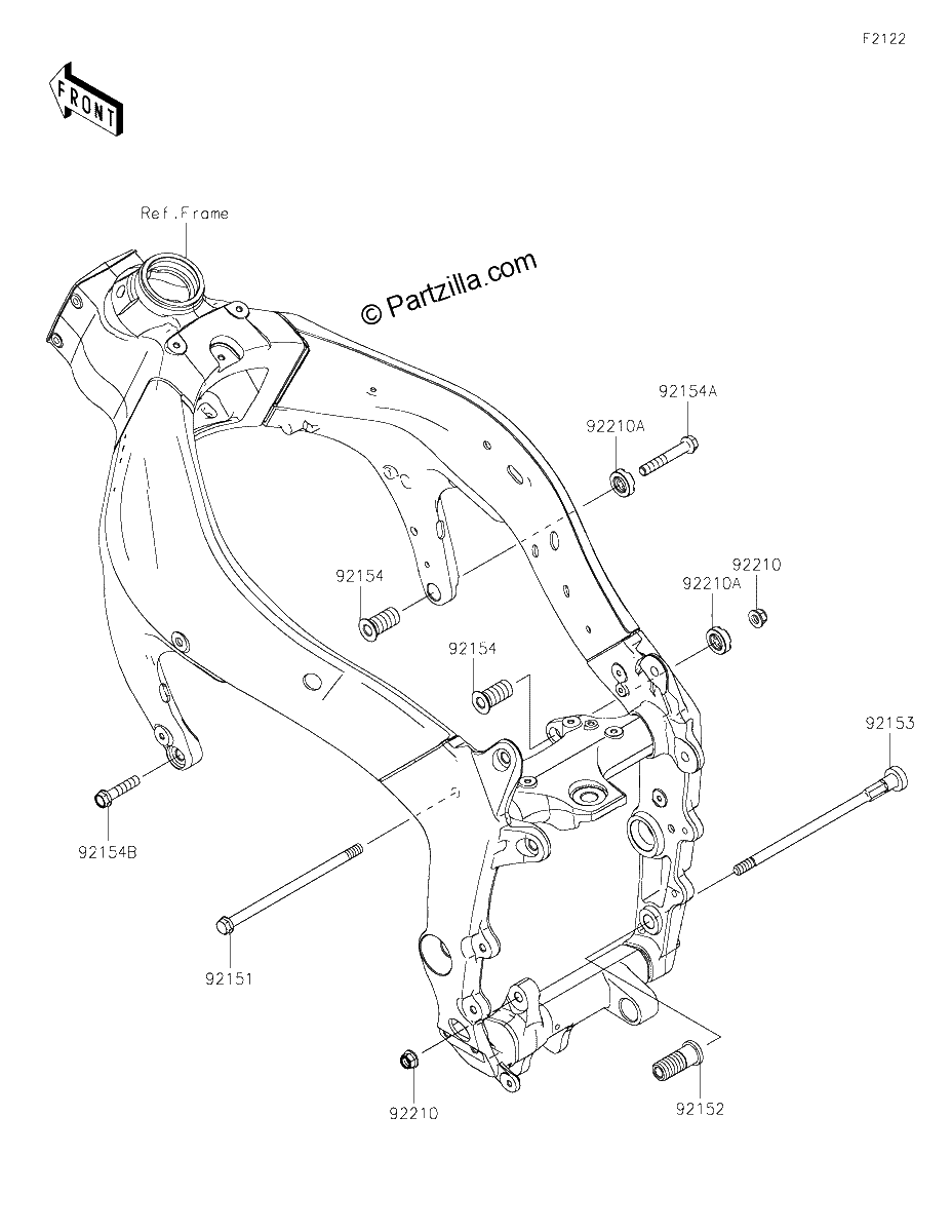 Diagrama de ENGINE MOUNT
