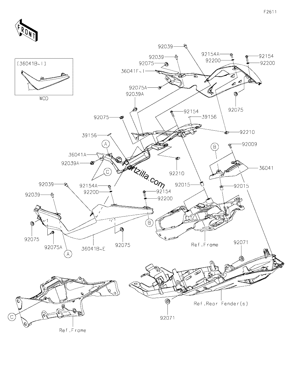 Diagrama de SIDE COVERS