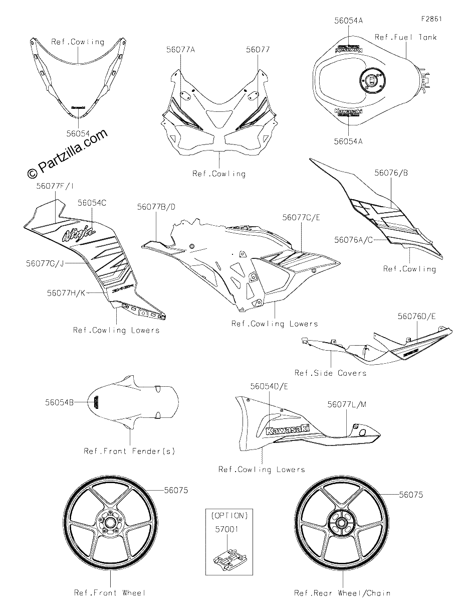 Diagrama de DECALS GREEN