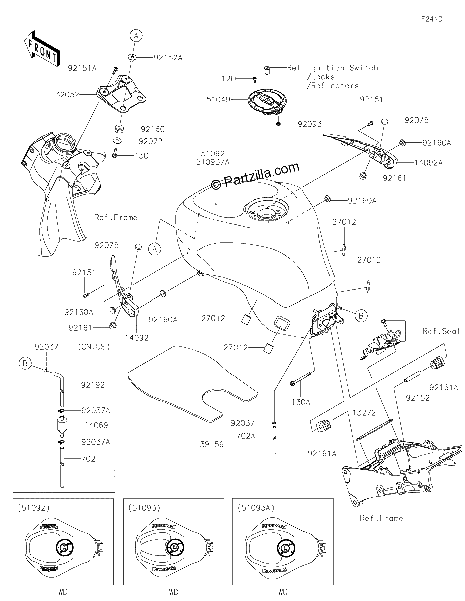 Diagrama de FUEL TANK