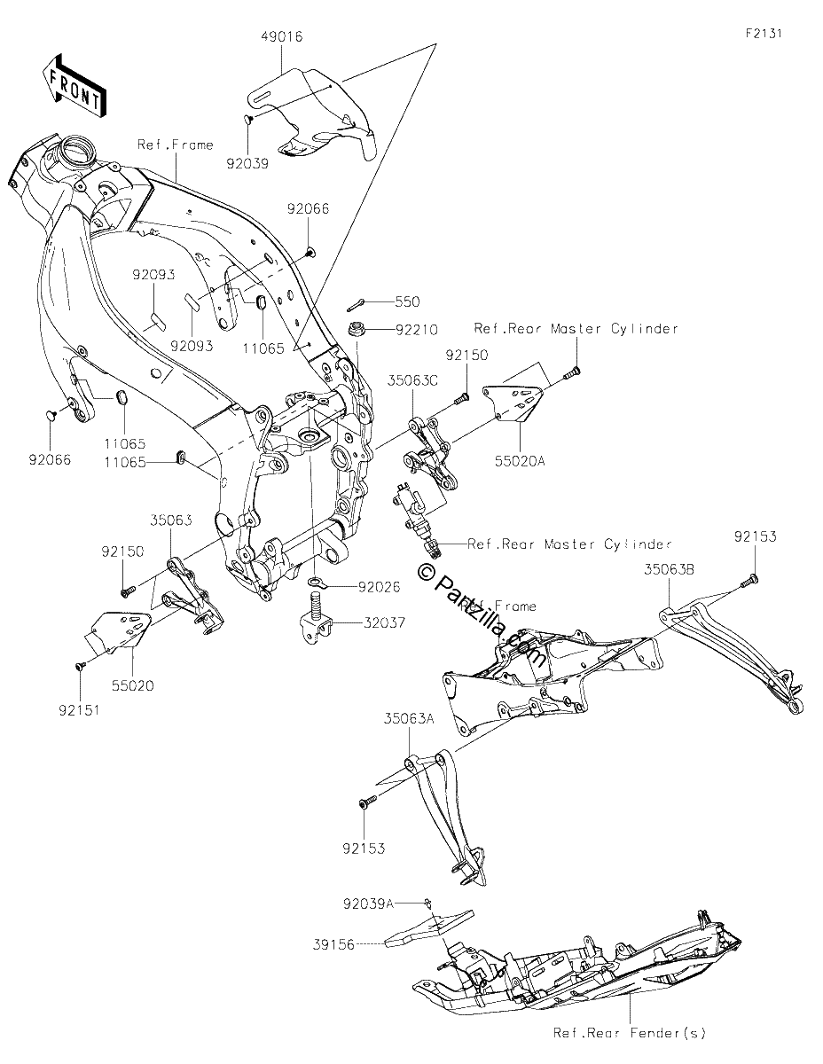 Diagrama de FRAME FITTINGS
