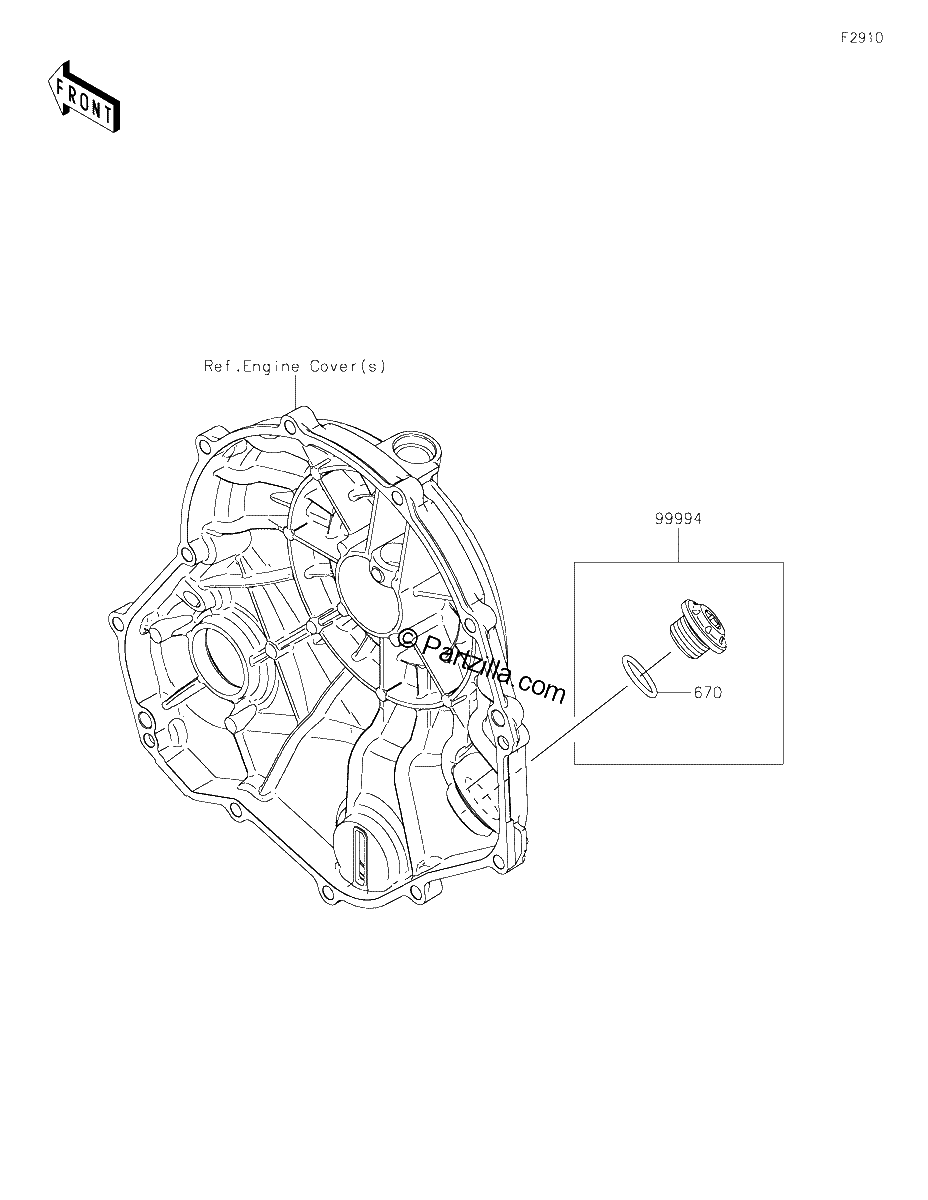 Diagrama de ACCESSORY OIL FILLER CAP