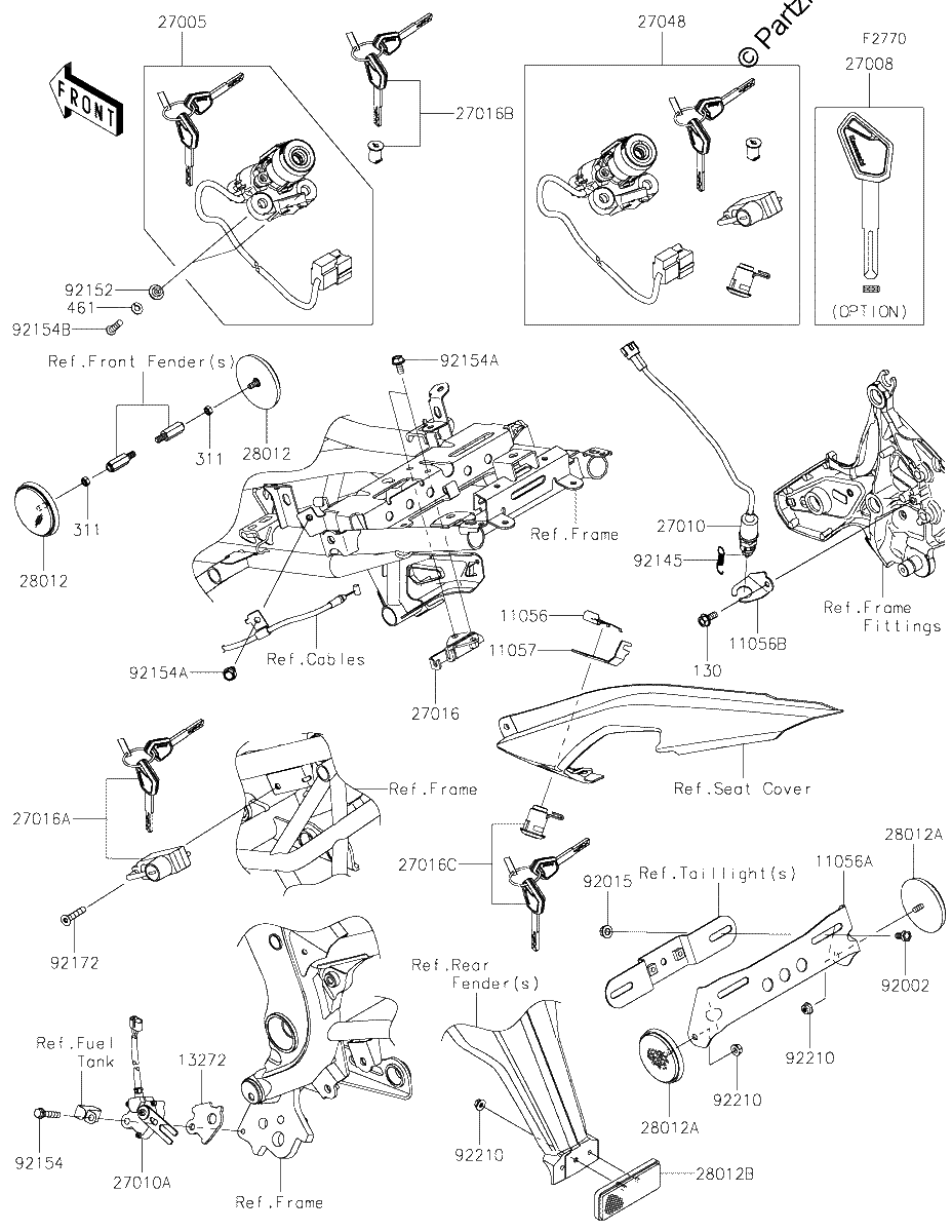 Diagrama de IGNITION SWITCH