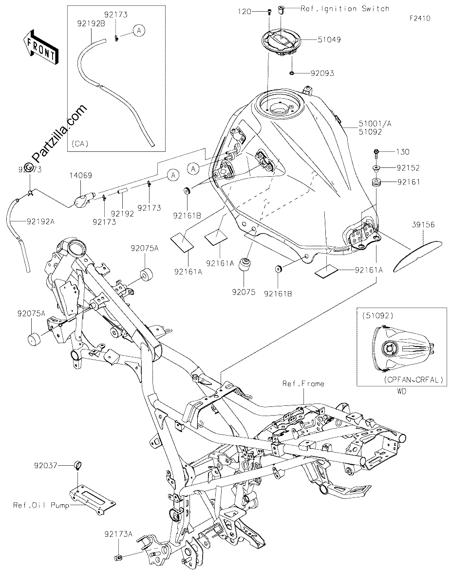 Diagrama de FUEL TANK