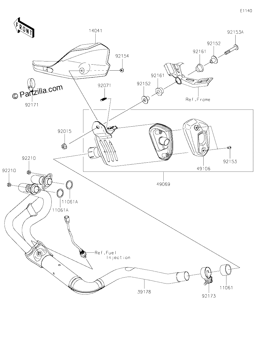 Diagrama de MUFFLER S