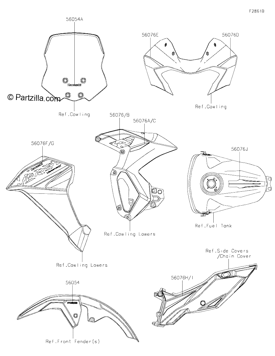 Diagrama de DECALS P M S GREEN CPFAN CRFAL