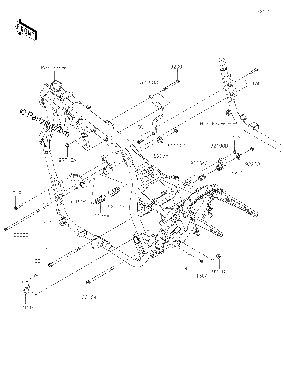 Diagrama de FRAME FITTINGS