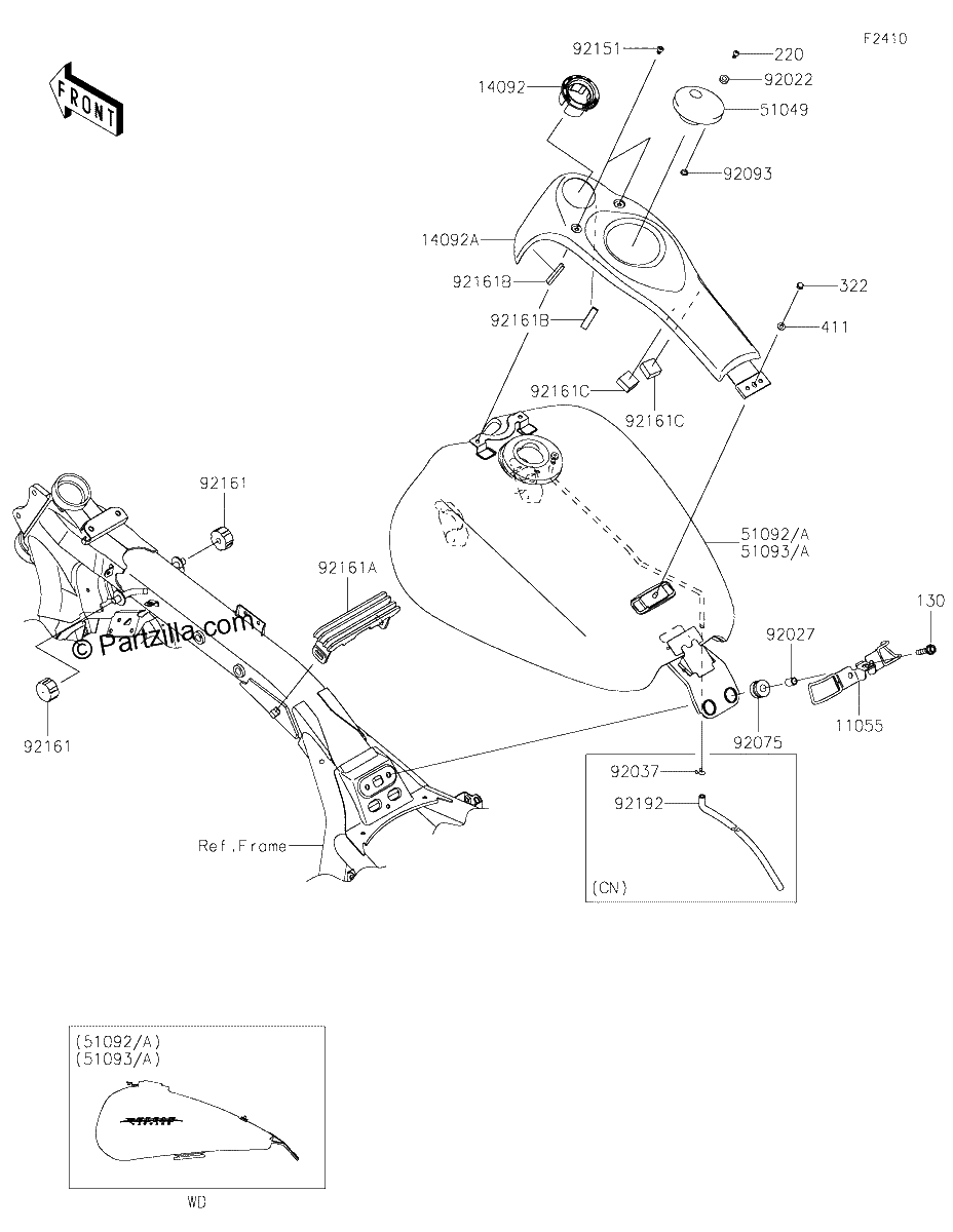 Diagrama de FUEL TANK