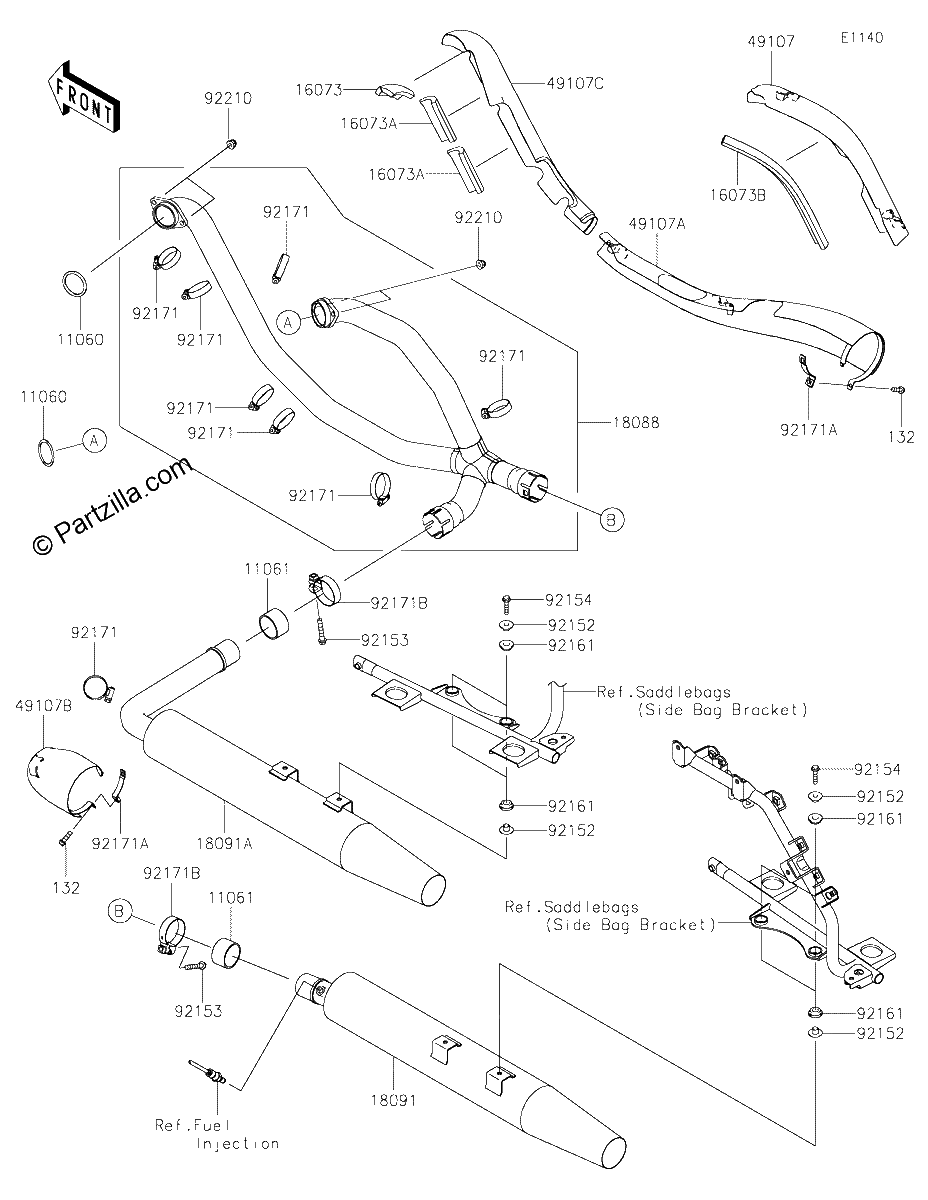 Diagrama de MUFFLER S
