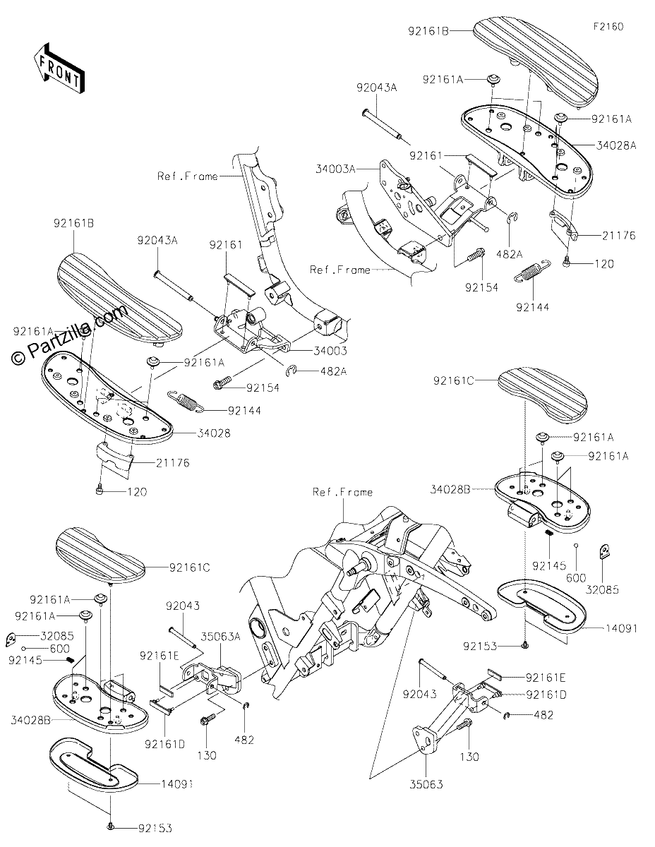 Diagrama de FOOTRESTS