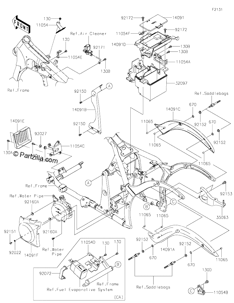 Diagrama de FRAME FITTINGS