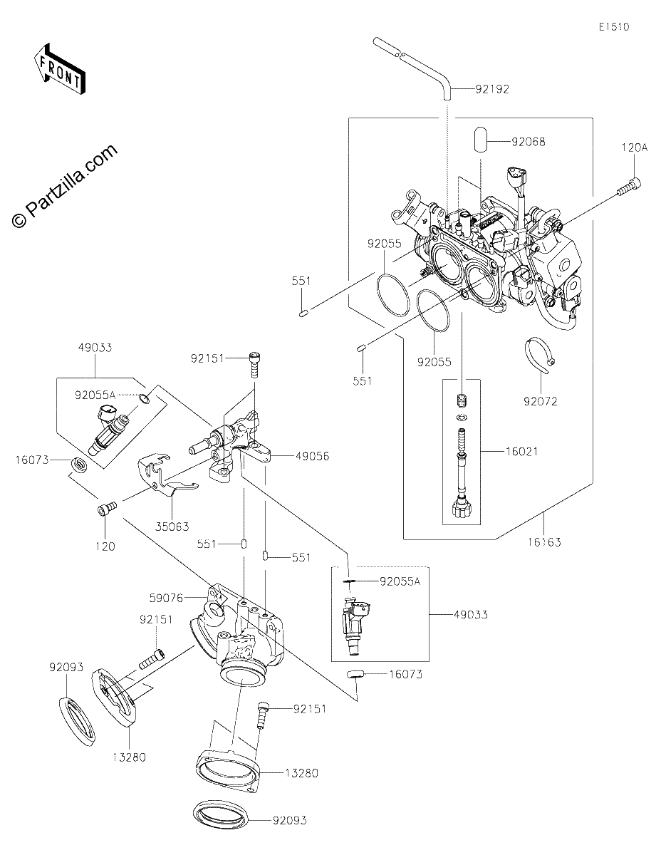 Diagrama de THROTTLE