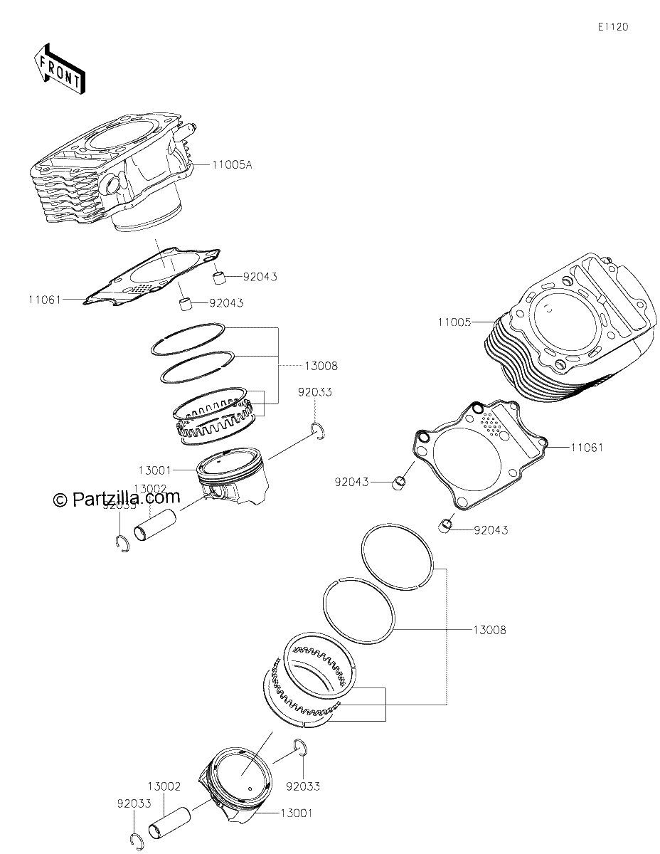 Diagrama de CYLINDER PISTON S