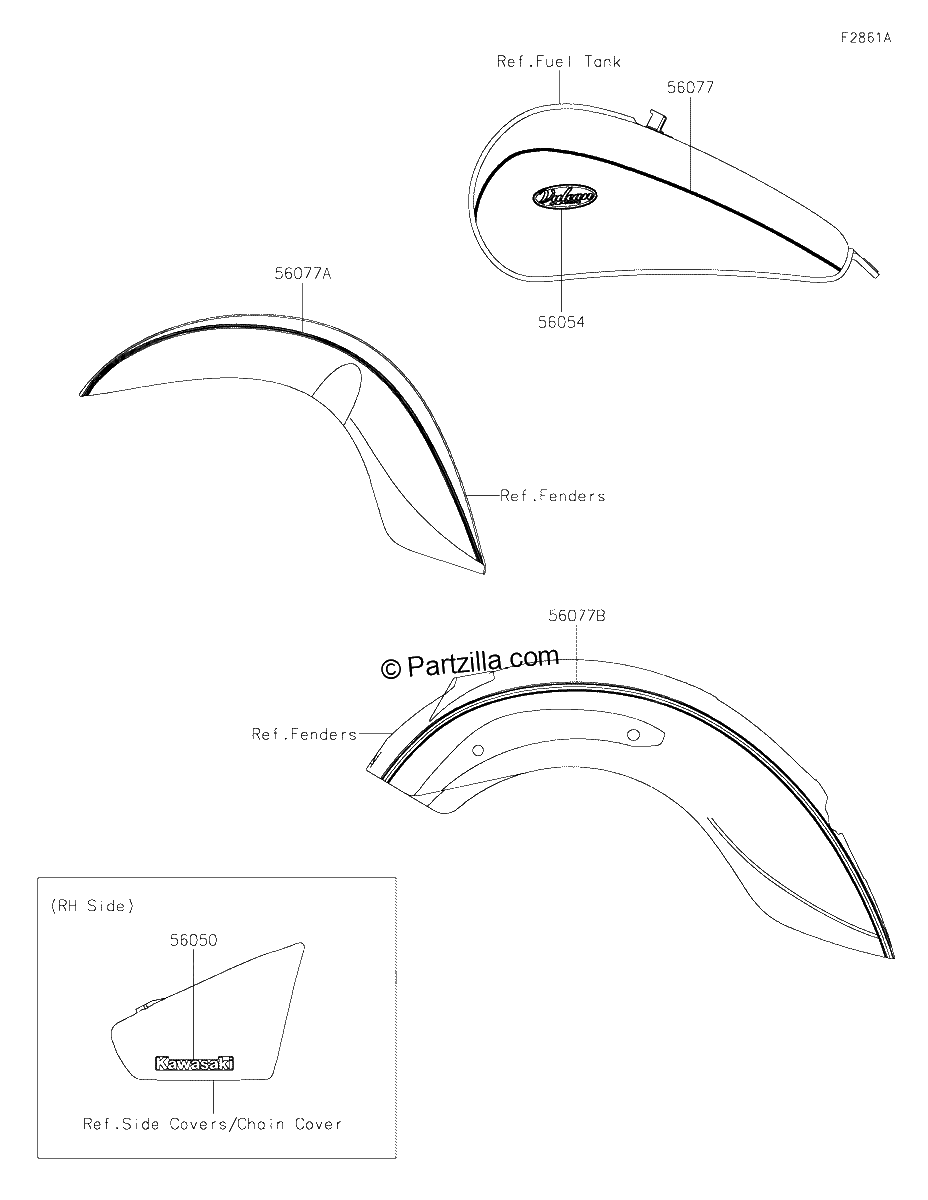 Diagrama de DECALS ERFAN ERFAL