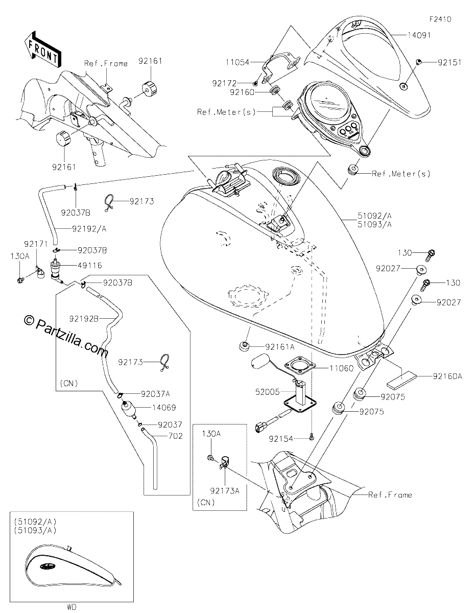 Diagrama de FUEL TANK