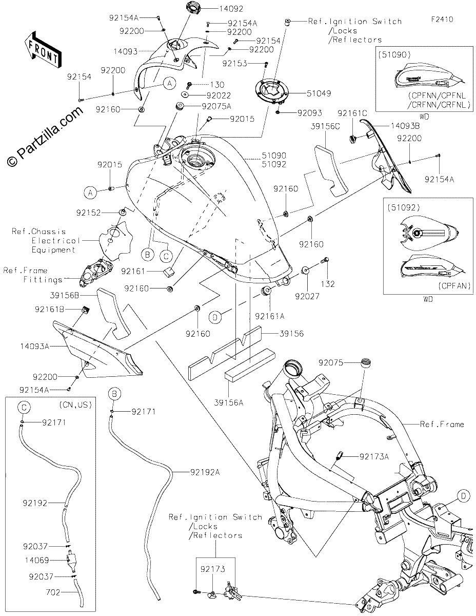 Diagrama de FUEL TANK