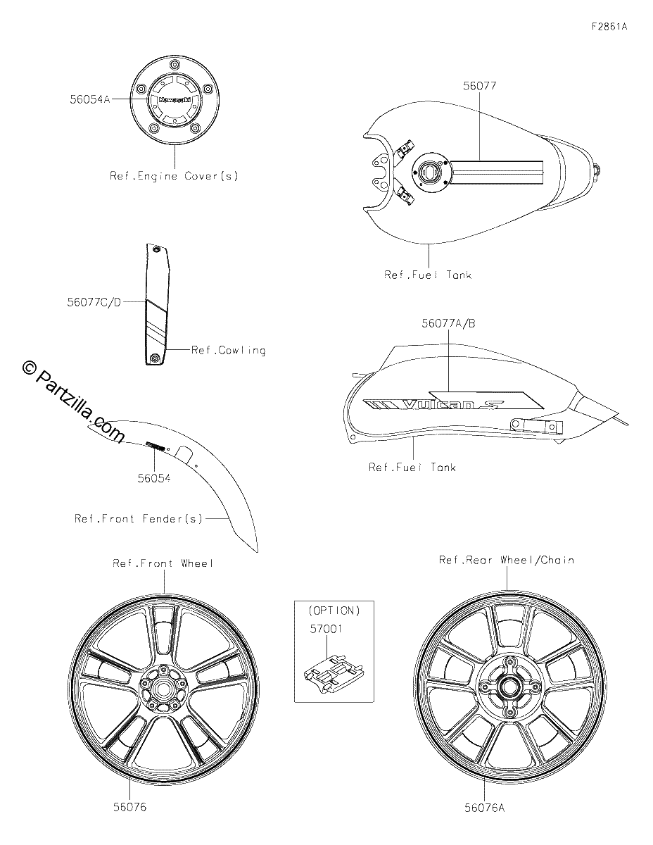 Diagrama de DECALS KHAKI DRFAN DRFAL