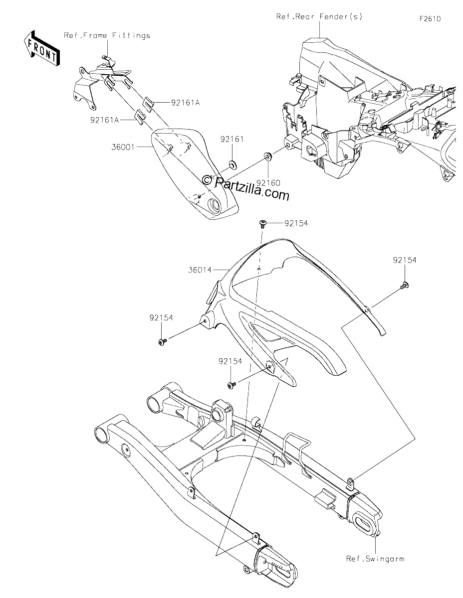 Diagrama de SIDE COVERS CHAIN COVER