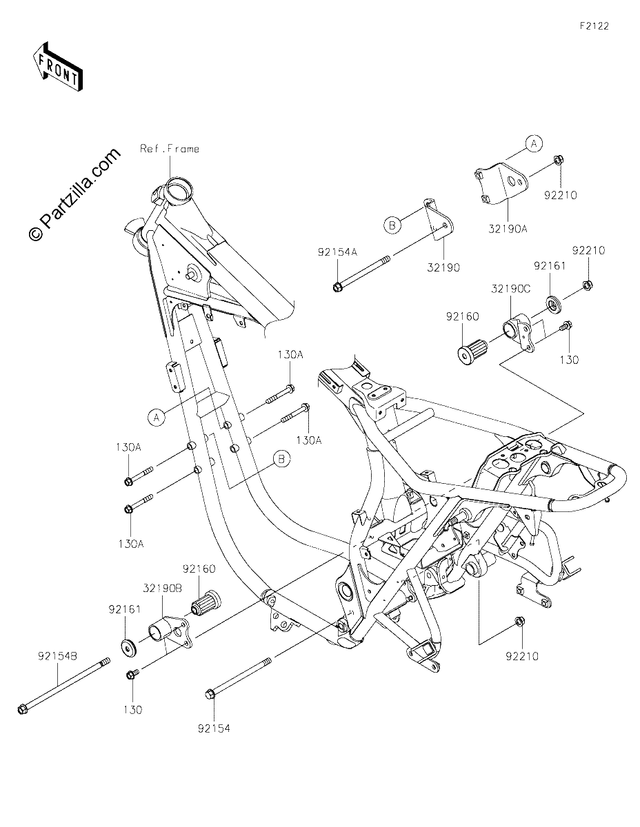 Diagrama de ENGINE MOUNT