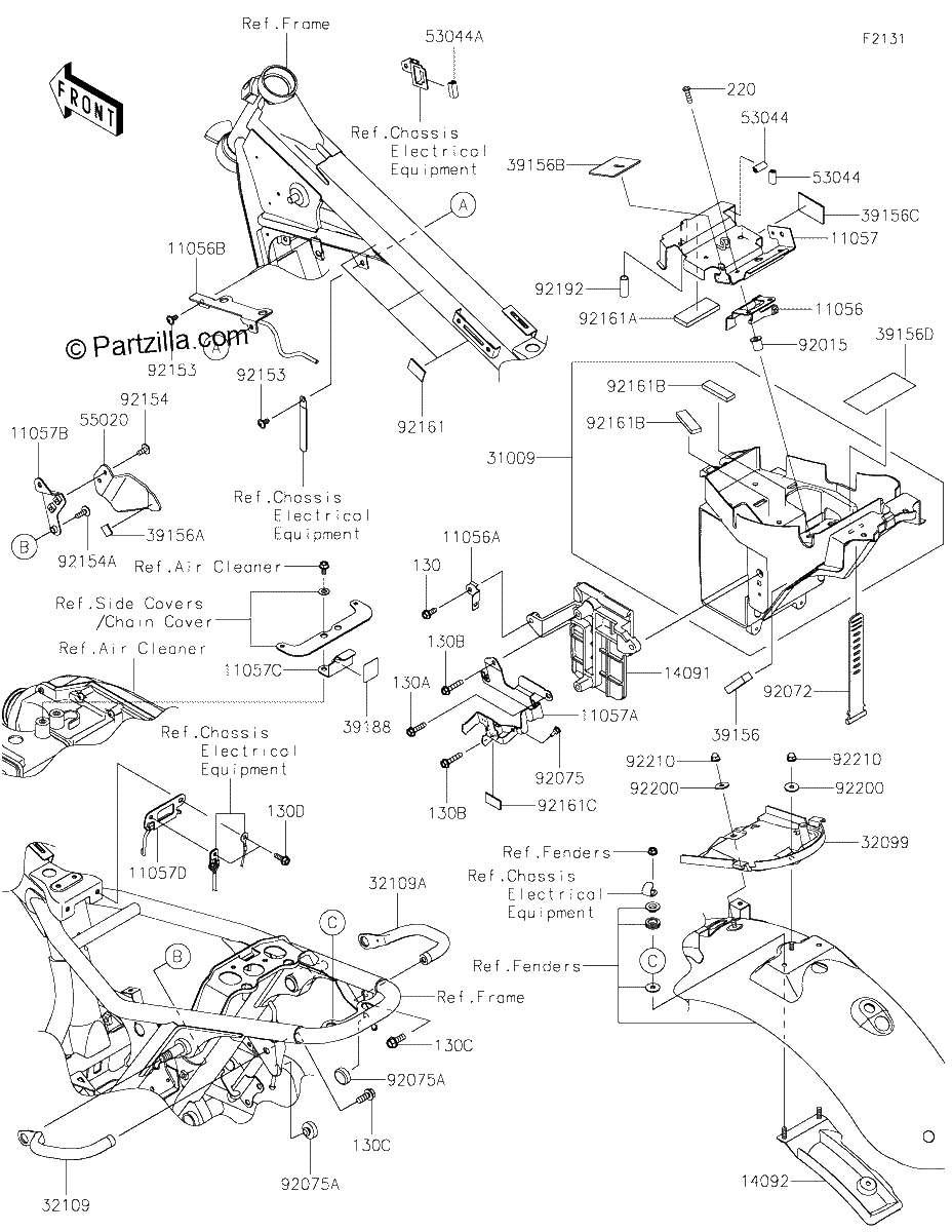 Diagrama de FRAME FITTINGS